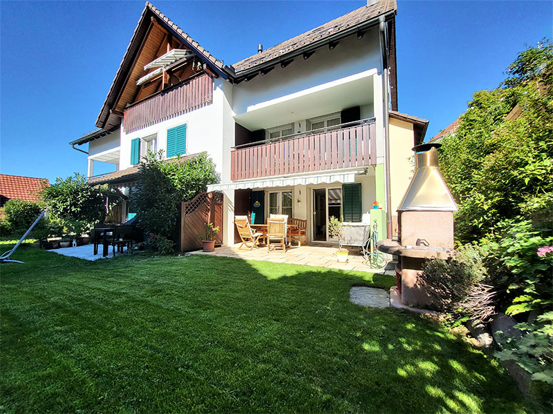 Familienidylle auf drei Ebenen